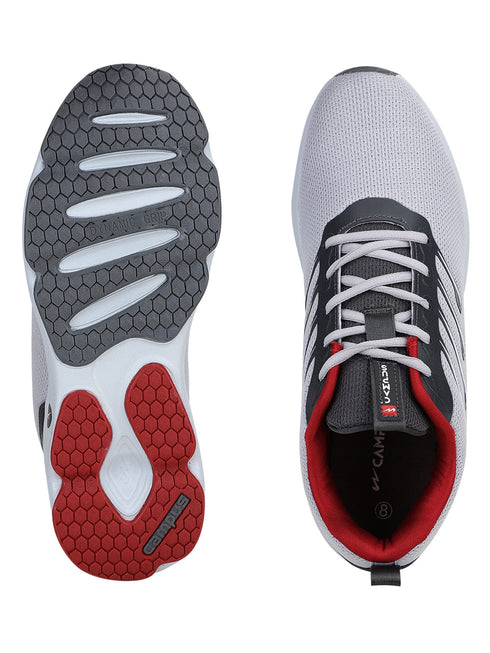 RUMBLE Grey Men's Running Shoes